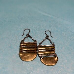 Elegant Gold Dangle Earrings